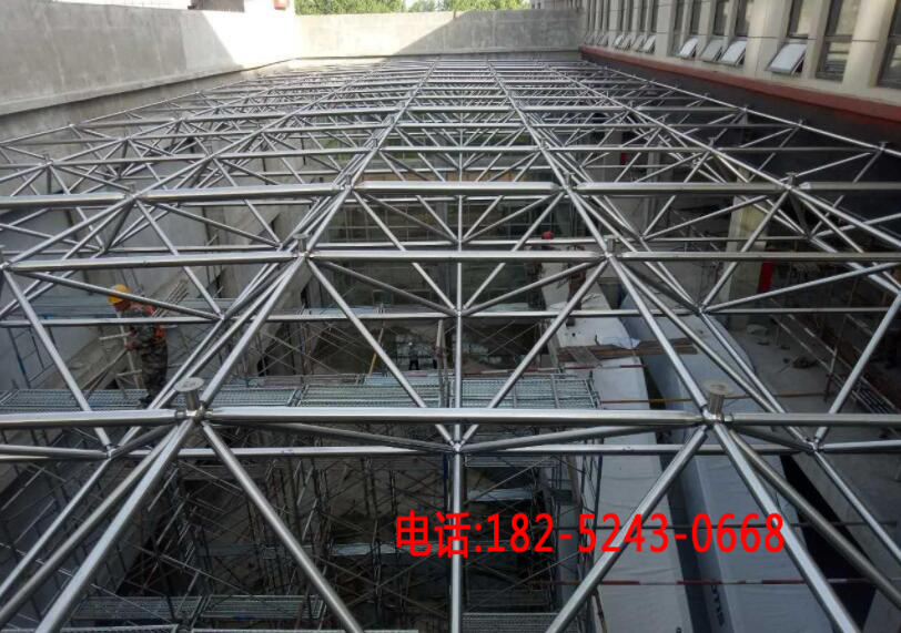 不锈钢网架商场顶棚