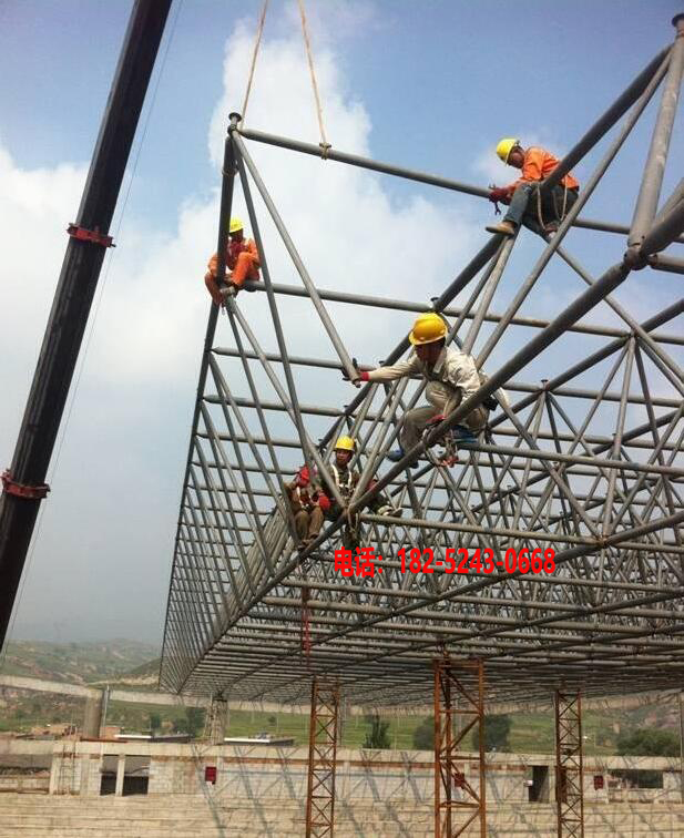 广西卫校校区体育馆网架