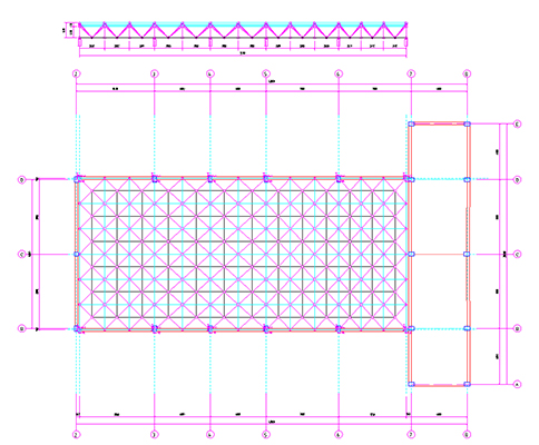 采光顶网架钢结构平面布置图.jpg